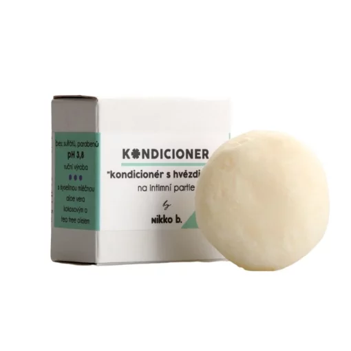 kondicionér - tuhé mýdlo pro intimní hygienu